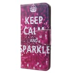 Housse Huawei P20 Keep Calm and Sparkle