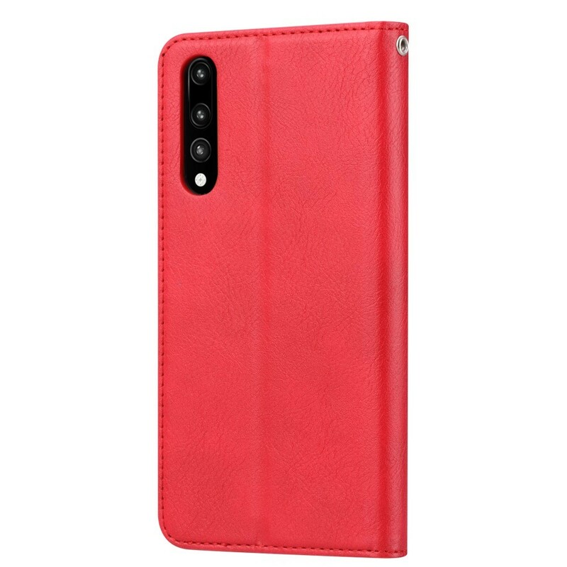 Flip Cover Huawei P20 Simili Cuir Porte-Cartes