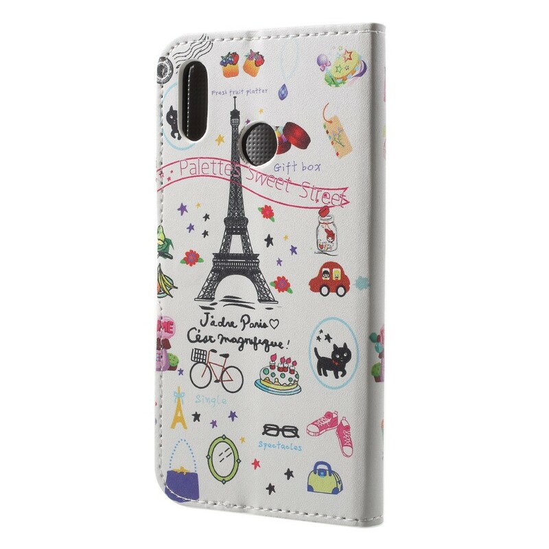 Housse Huawei P20 Lite J'adore Paris