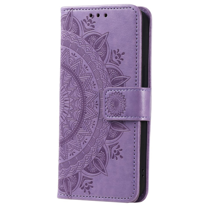Housse Samsung Galaxy A35 5G Mandala Soleil à Lanière