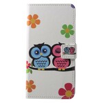 Housse Huawei P20 Pro Couple de Hiboux Housse Huawei P20 Pro Couple de Hiboux