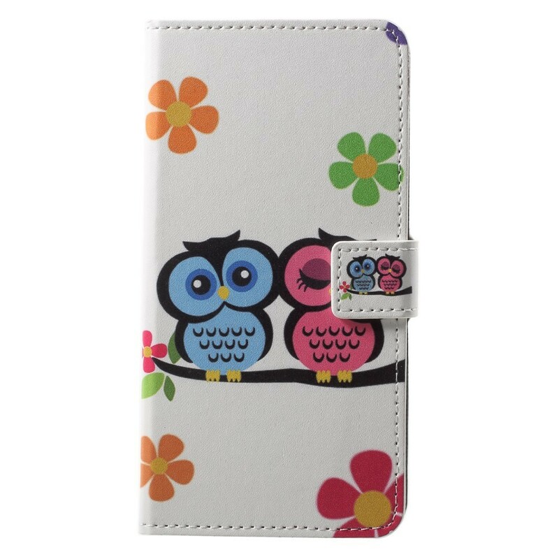 Housse Huawei P20 Pro Couple de Hiboux Housse Huawei P20 Pro Couple de Hiboux