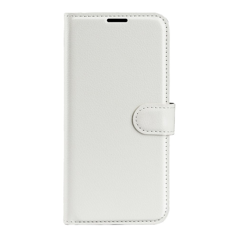 Housse OnePlus 12 5G Simili Cuir Litchi Classique