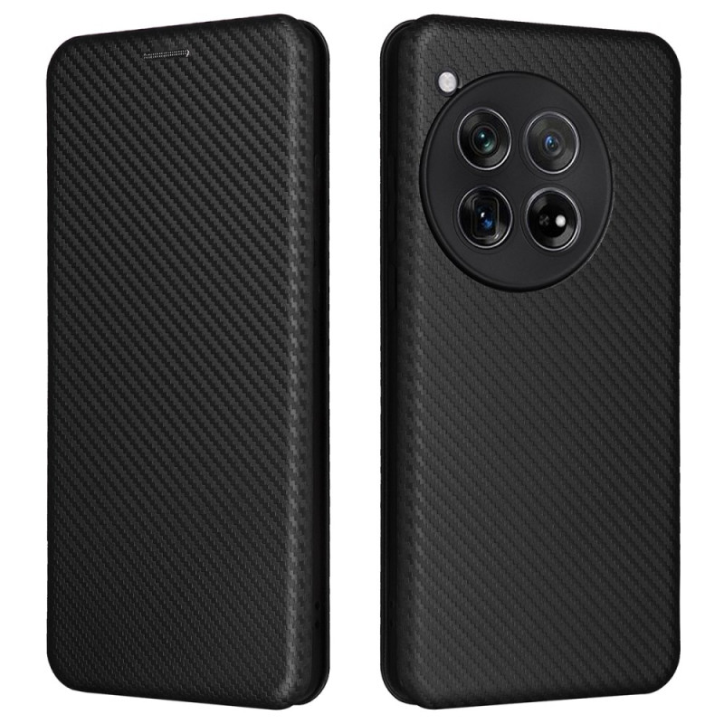 Flip Cover OnePlus 12 5G Fibre Carbone