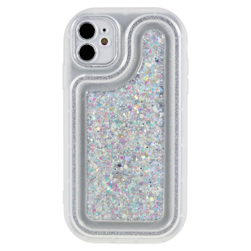 Coque iPhone 11 Stylisée Paillettes