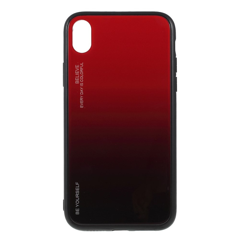 Coque iPhone XR Verre Trempé Be Yourself
