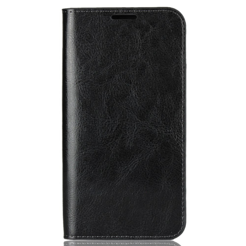 Flip Cover iPhone XR Cuir Véritable