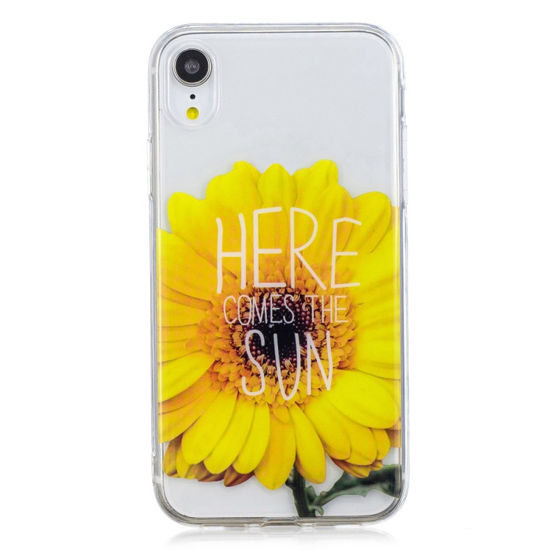 Coque iPhone XR Tournesol