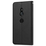 Flip Cover Sony Xperia XZ2 Simili Cuir Porte-Cartes