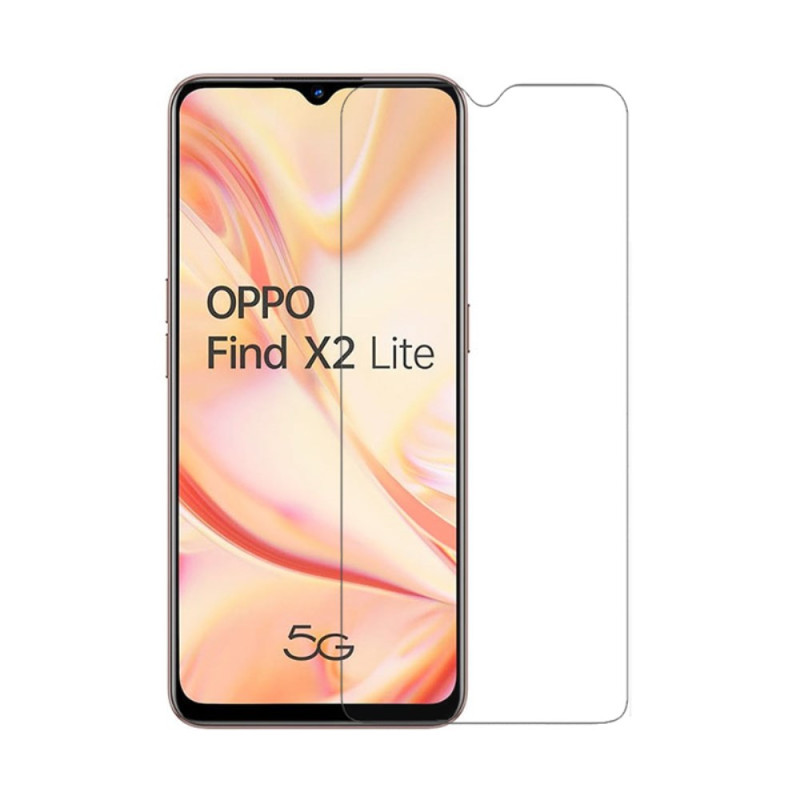 Protection en Verre Trempé pour Écran Oppo Find X2 Lite