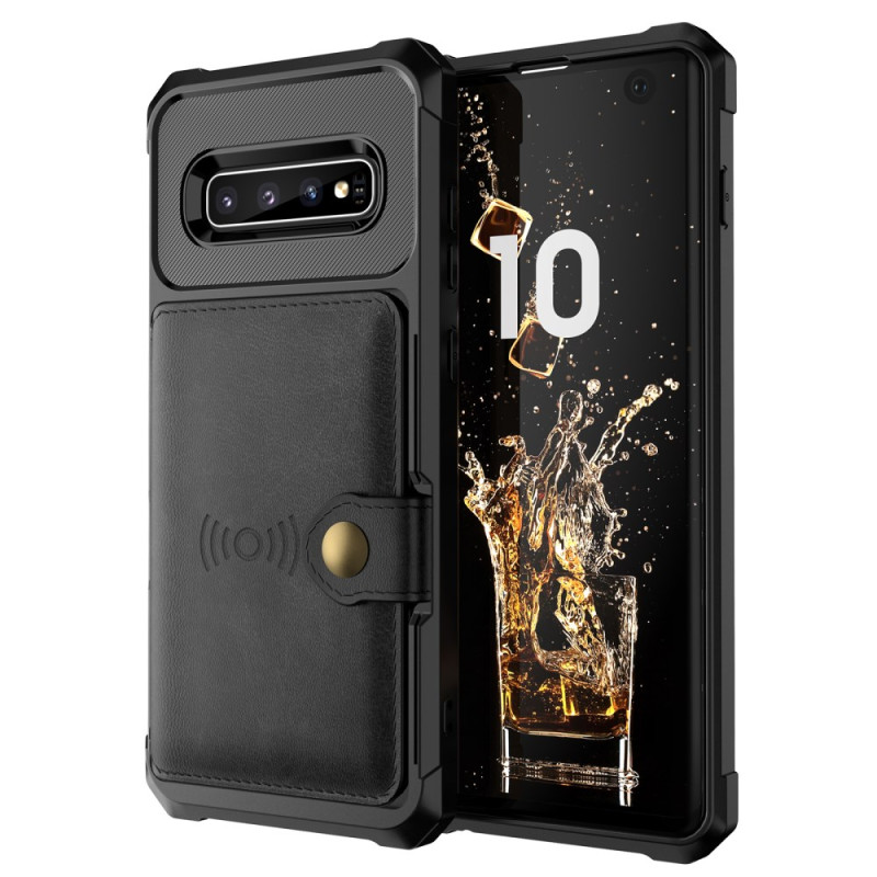 Coque Samsung Galaxy S10 Support et Portefeuille Intégré