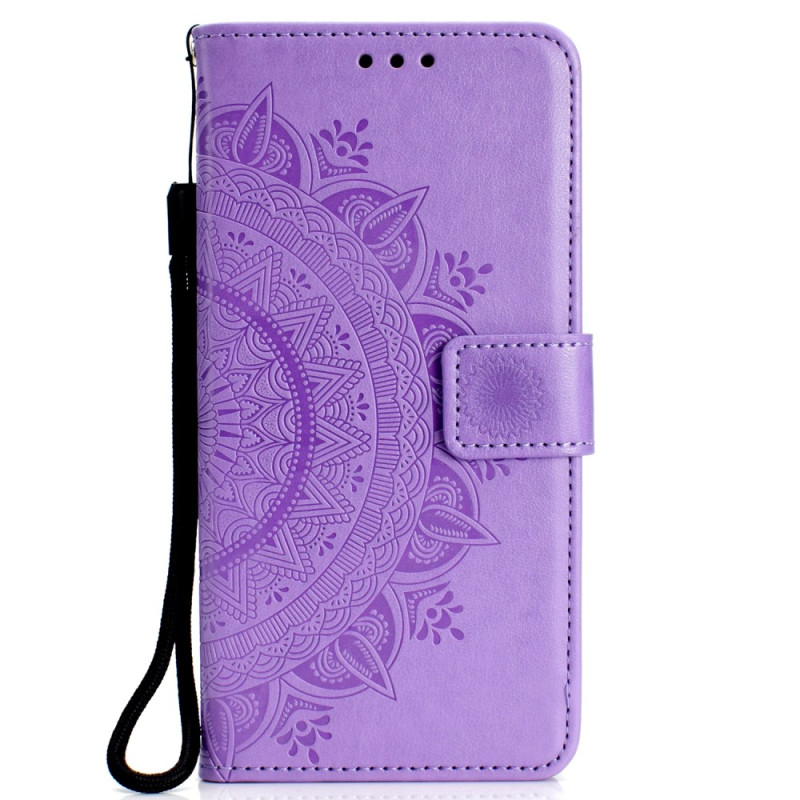Housse Samsung Galaxy S10 Mandala Soleil à Lanière