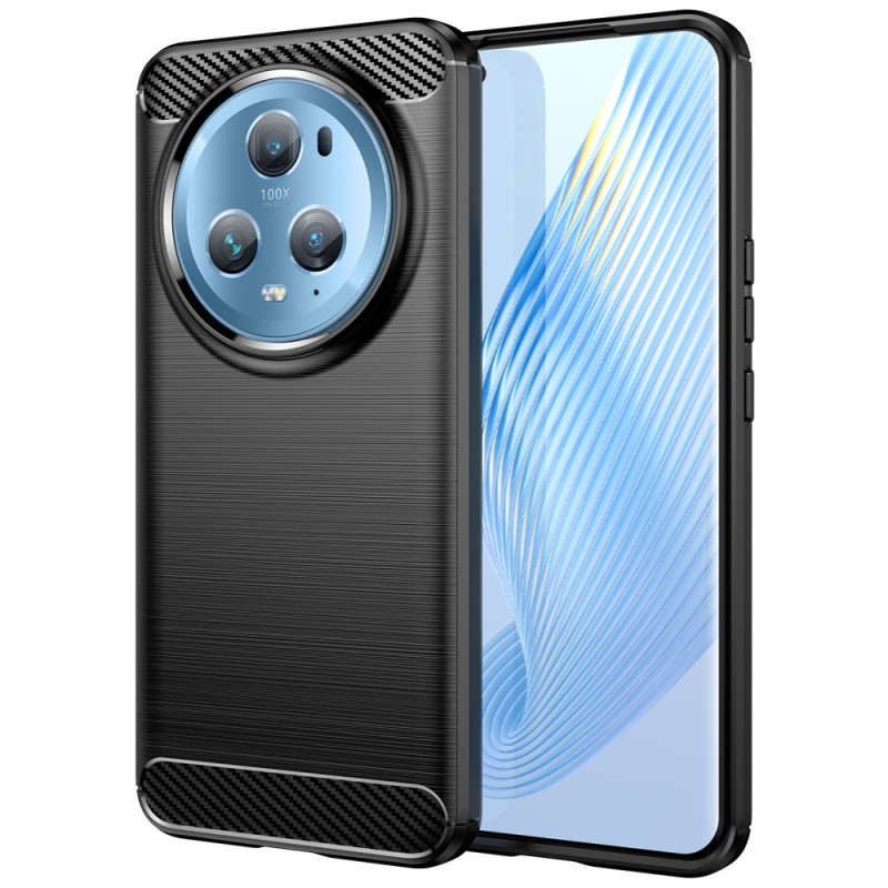 Coque Honor Magic 5 Pro Fibre Carbone Brossée