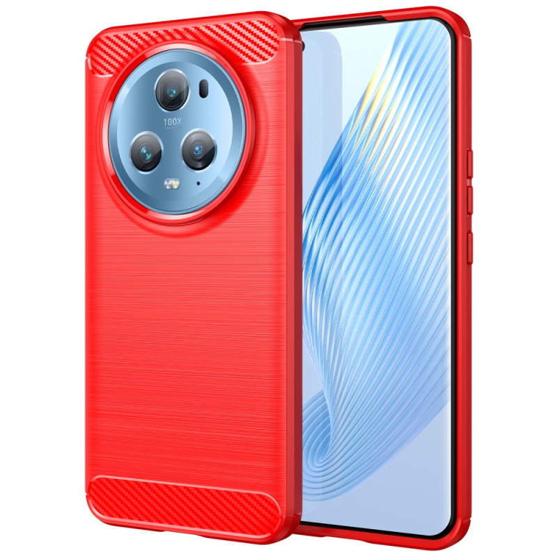 Coque Honor Magic 5 Pro Fibre Carbone Brossée