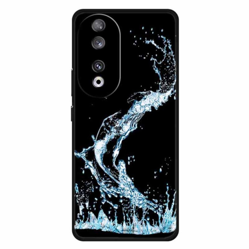 Coque Honor 90 Gouttes d'Eau Bleues