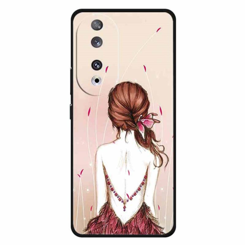 Coque Honor 90 Peinture de Fille