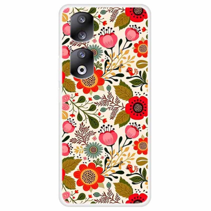 Coque Honor 90 Fleurs Colorées