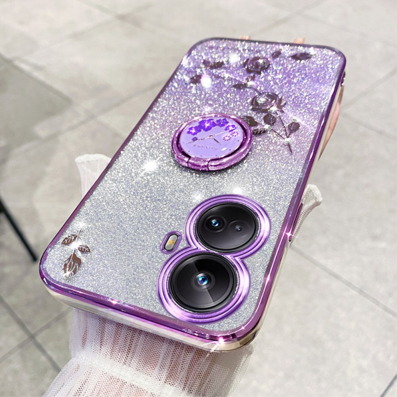 Coque Realme C55 Paillettes avec Support KADEM