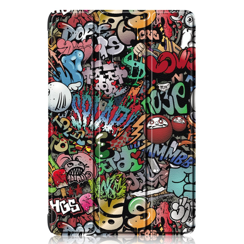 Smart Case Samsung Galaxy Tab S9 FE Plus Jolis Graffiti