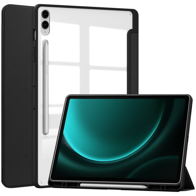 Smart Case Samsung Galaxy Tab S9 FE Plus Dos Transparent Porte-Stylet