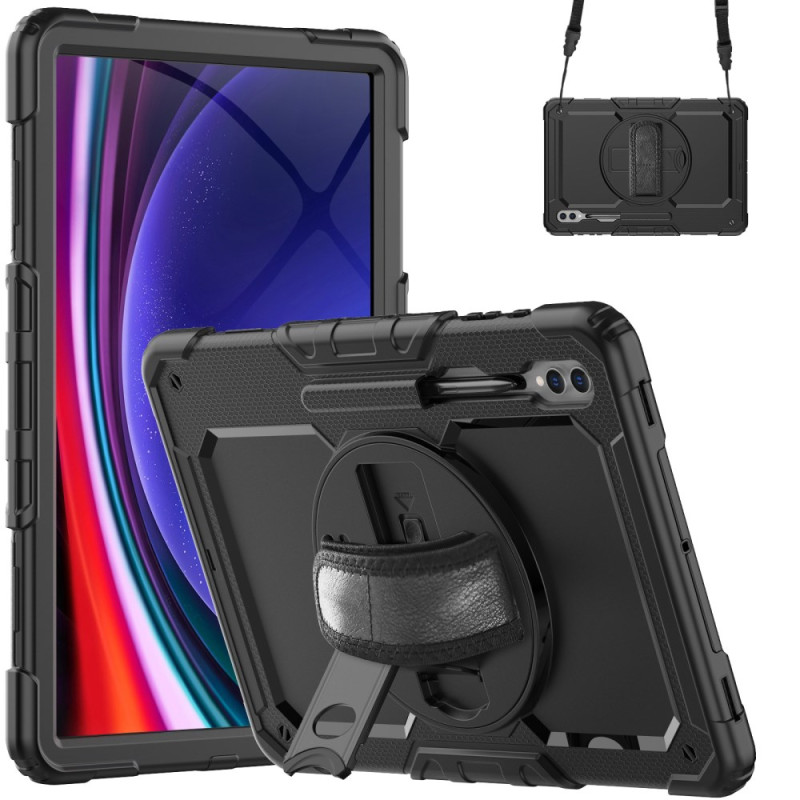 Coque Samsung Galaxy Tab S10 Ultra / S9 Ultra Support et Film de Protection Écran