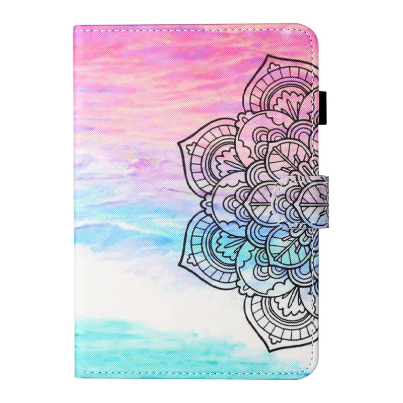 Housse Samsung Galaxy Tab A9 Mandala Coloré