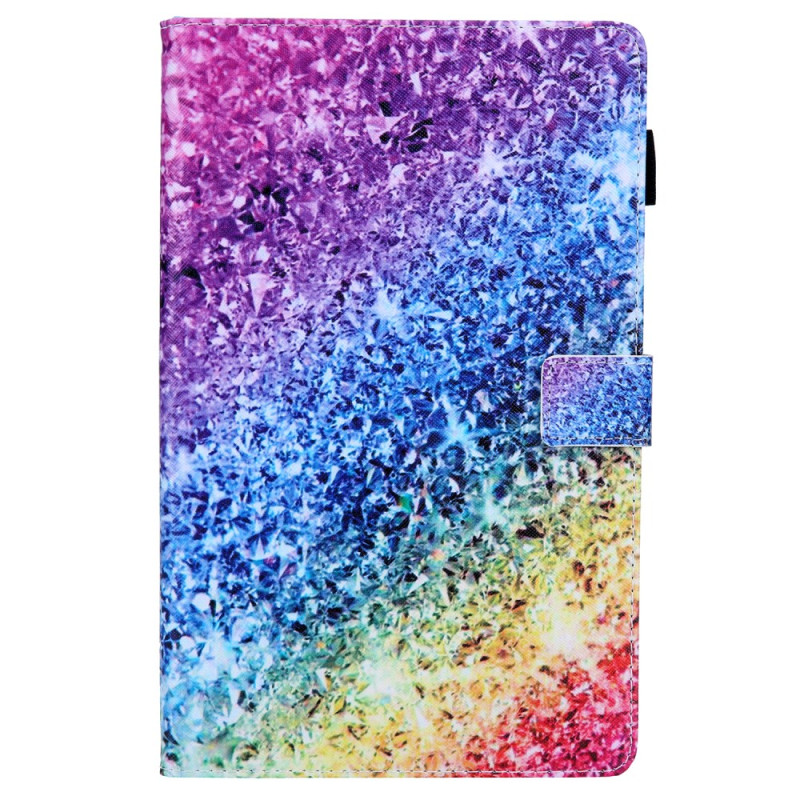 Housse Samsung Galaxy Tab A9 Diamants Colorés