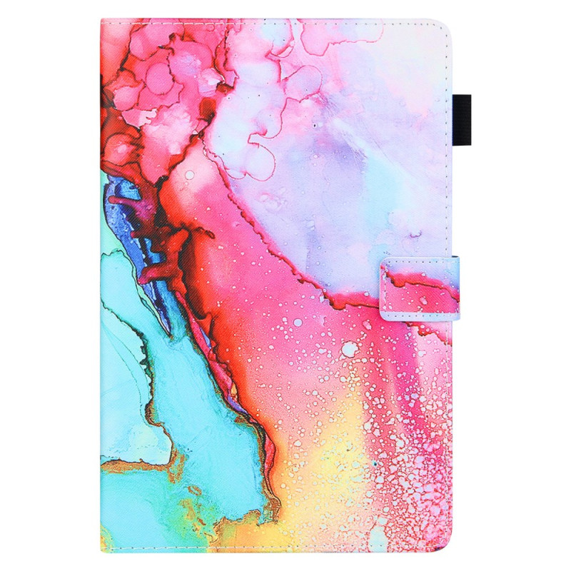 Housse Samsung Galaxy Tab A9 Peinture Colorée