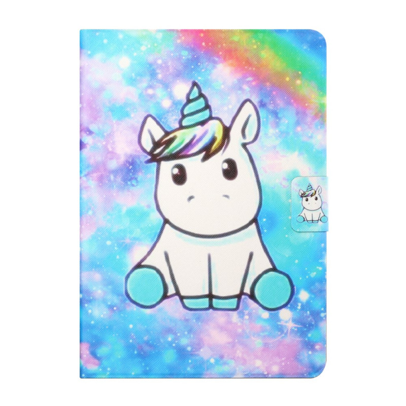 Housse Samsung Galaxy Tab A9 Dessin Licorne