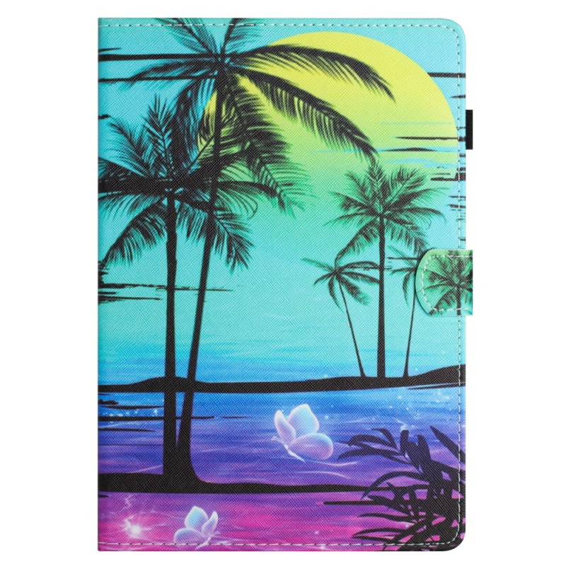 Housse Samsung Galaxy Tab A11 / A9 Palmiers Coco