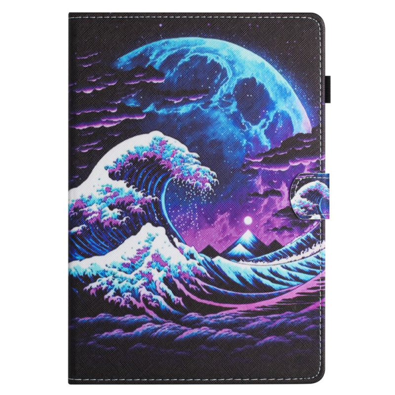Housse Samsung Galaxy Tab A11 / A9 Vagues de Mer