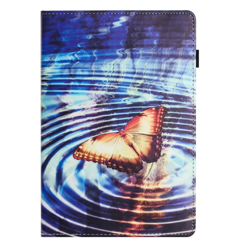 Étui Samsung Galaxy Tab A11 / A9 Papillon Ondulé