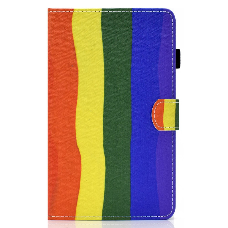 Housse Samsung Galaxy Tab A11 / A9 Arc-en-Ciel