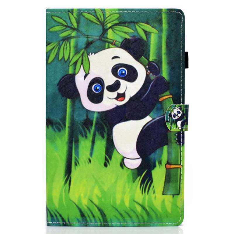 Housse Samsung Galaxy Tab A9 Panda sur le Bambou