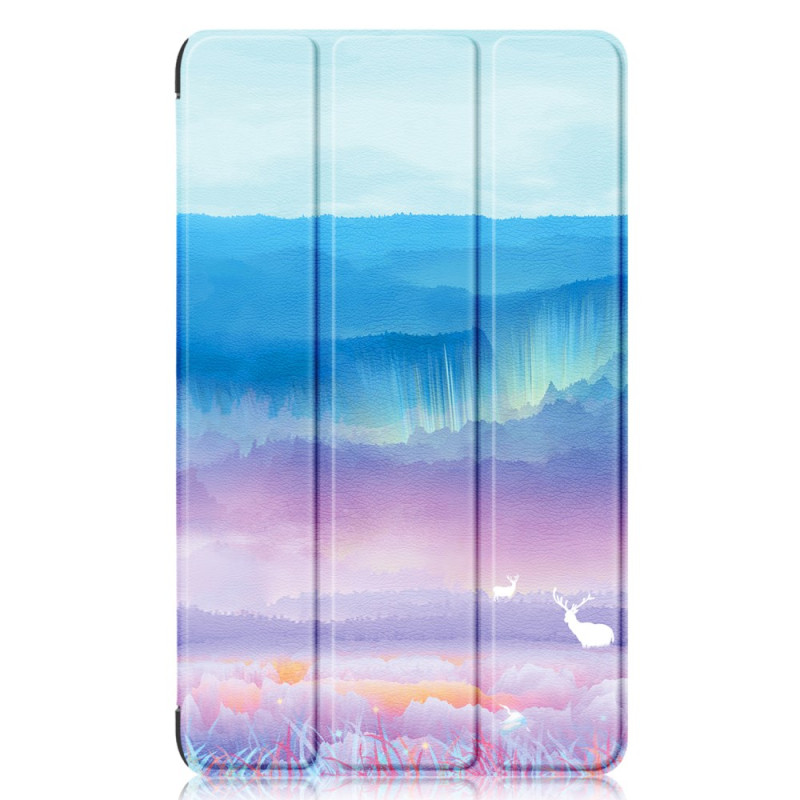 Smart Case Samsung Galaxy Tab A9 Renforcée Cerf Fantaisie