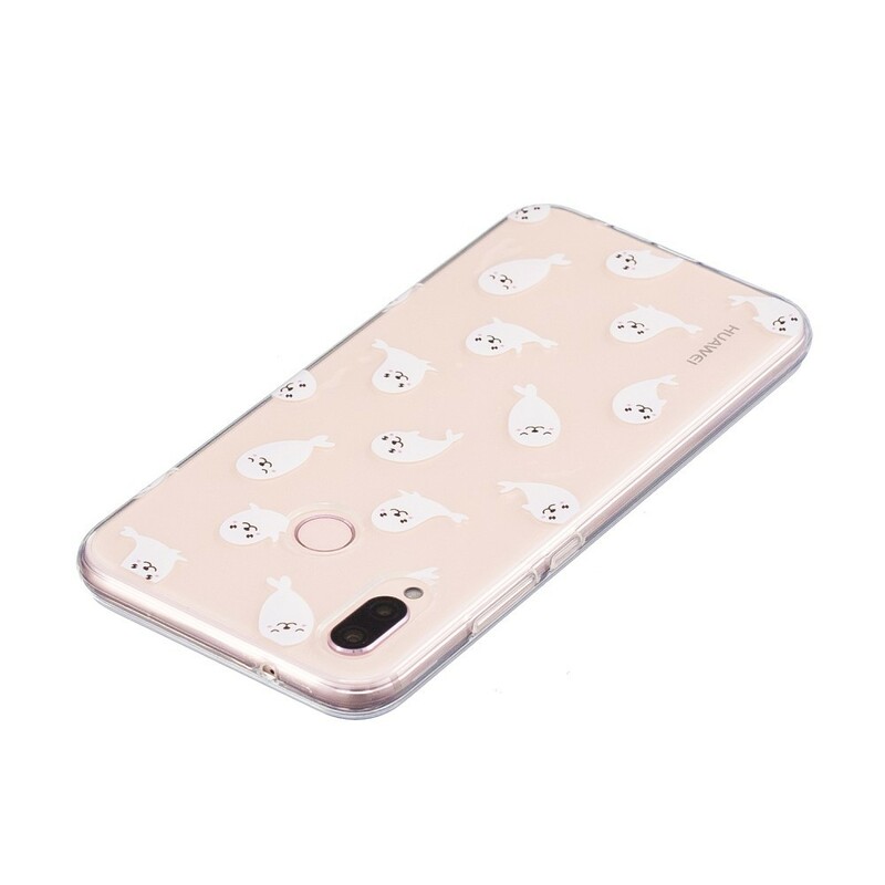 Coque Huawei P20 Lite Transparente Otaries Fun