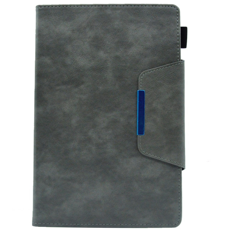 Housse Samsung Galaxy Tab A11 / A9 Texture Cuir Fermoir Magnétique