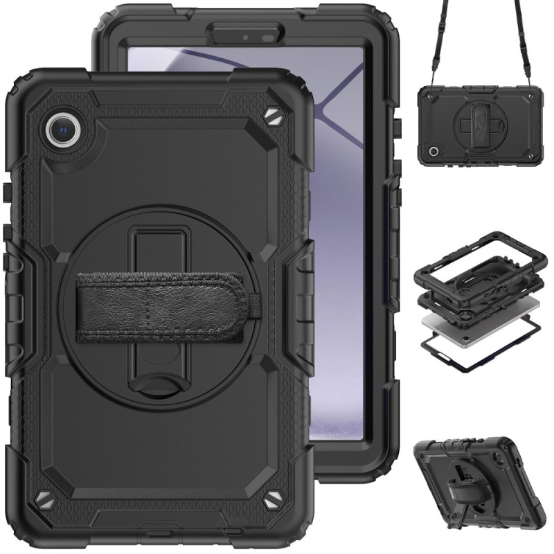 Coque Samsung Galaxy Tab A11 / A9 Ultra Résistante avec Protecteur d'Écran et Bandoulière