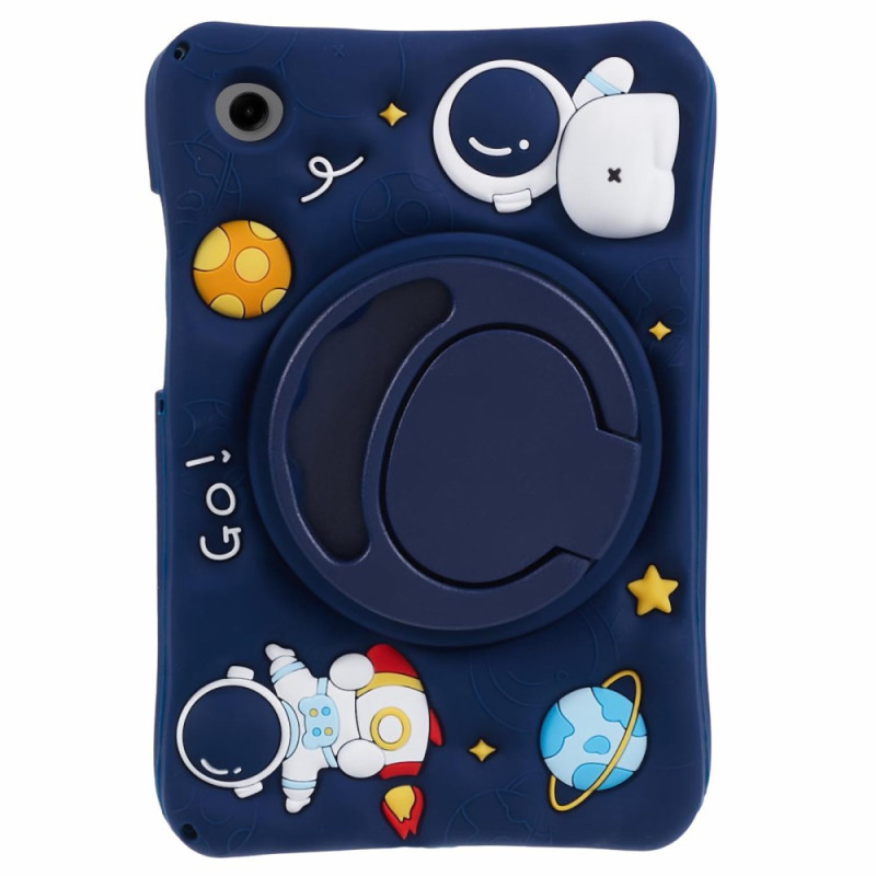 Coque Samsung Galaxy Tab A9 Support et Bandoulière Astronaute