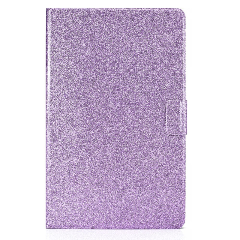 Housse Samsung Galaxy Tab A9 Paillettes Porte-Cartes