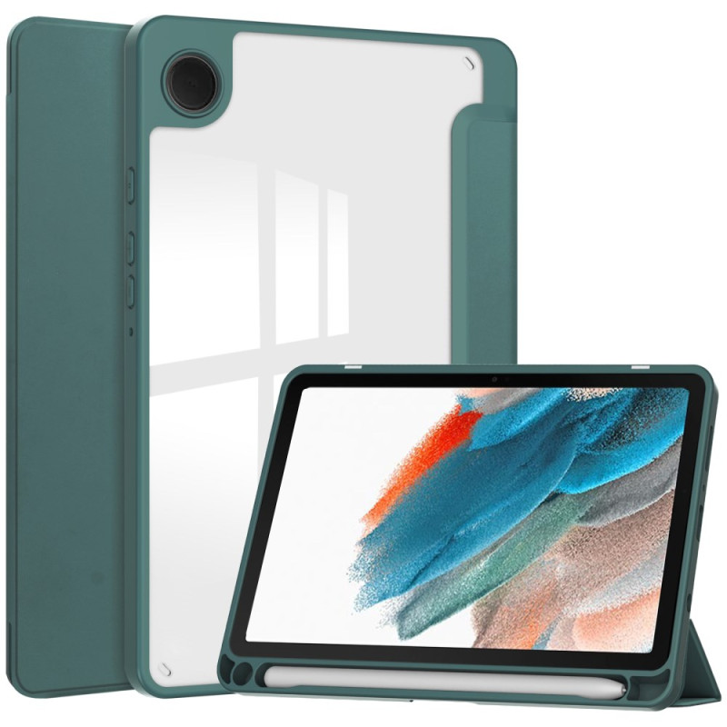 Smart Case Samsung Galaxy Tab A9 Dos Transparent et Porte-Stylo