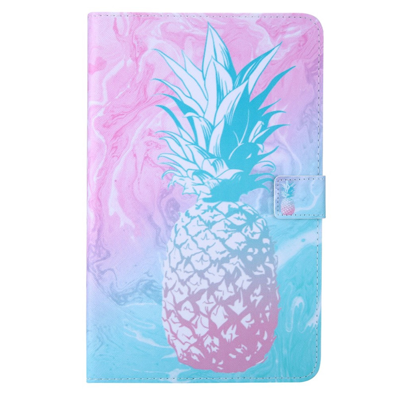 Housse Samsung Galaxy Tab A9 Plus Ananas Rose Bleu