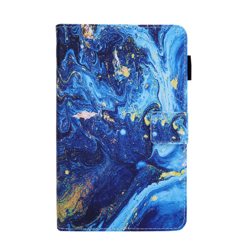 Housse Samsung Galaxy Tab A9 Plus Motif Déclinaison Bleu