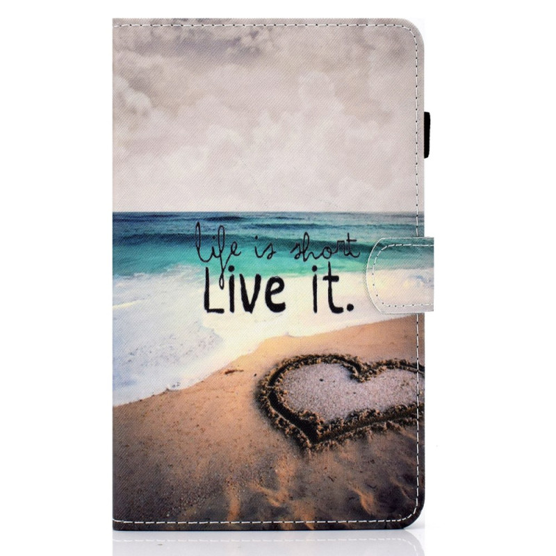 Housse Samsung Galaxy Tab A11 Plus / A9 Plus Coeur