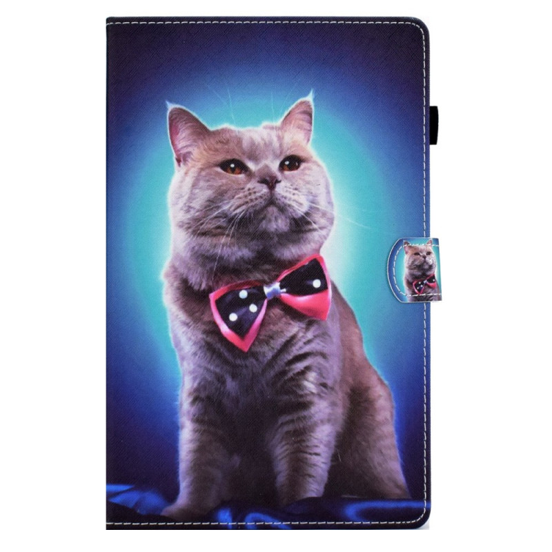Housse Samsung Galaxy Tab A11 Plus / A9 Plus Chat Cravate