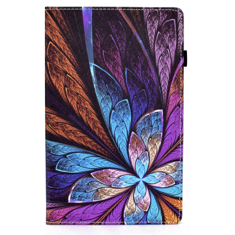 Housse Samsung Galaxy Tab A9 Plus Fleur Colorée