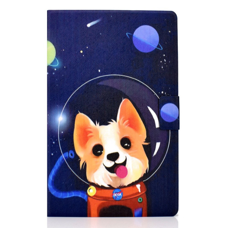 Housse Samsung Galaxy Tab A9 Plus Chien de l'espace