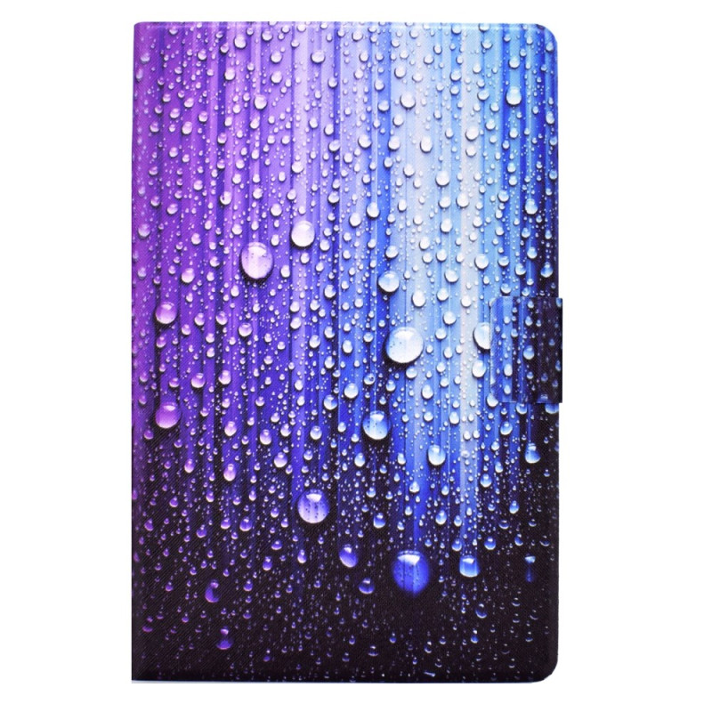 Housse Samsung Galaxy Tab A9 Plus Gouttes d'Eau