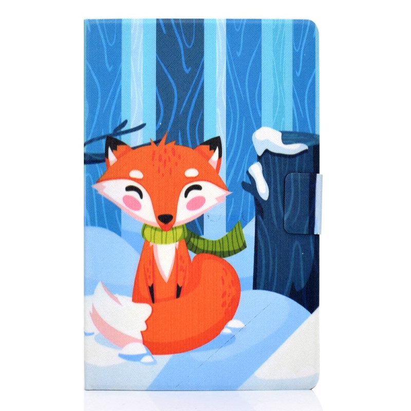 Housse Samsung Galaxy Tab A9 Plus Renard des Neiges