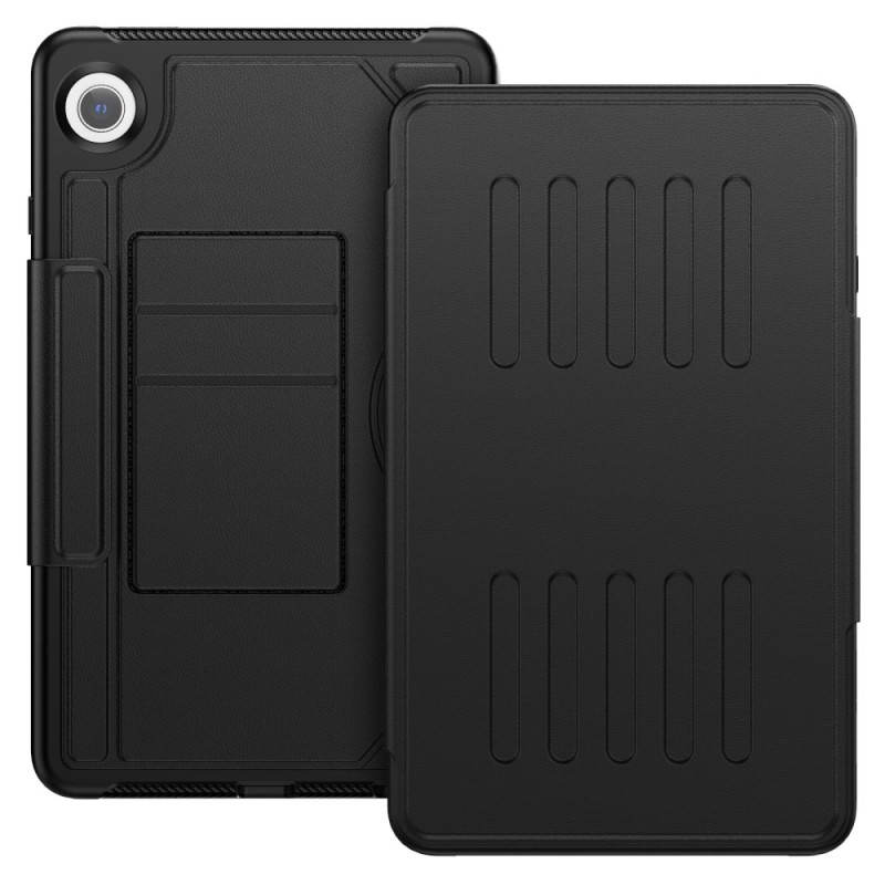 Étui Samsung Galaxy Tab A11 Plus / A9 Plus Support Réglable à 5 niveaux, Porte-Cartes et Porte-Stylet